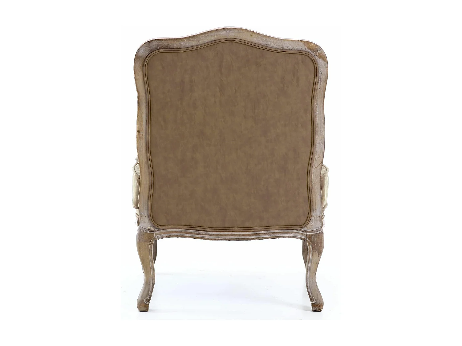 Fauteuil Mambo Simili Taupe