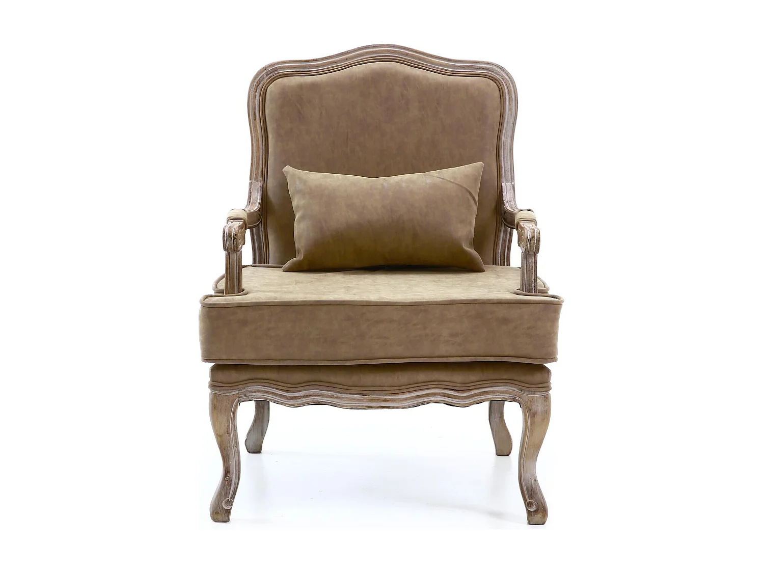 Fauteuil Mambo Simili Taupe