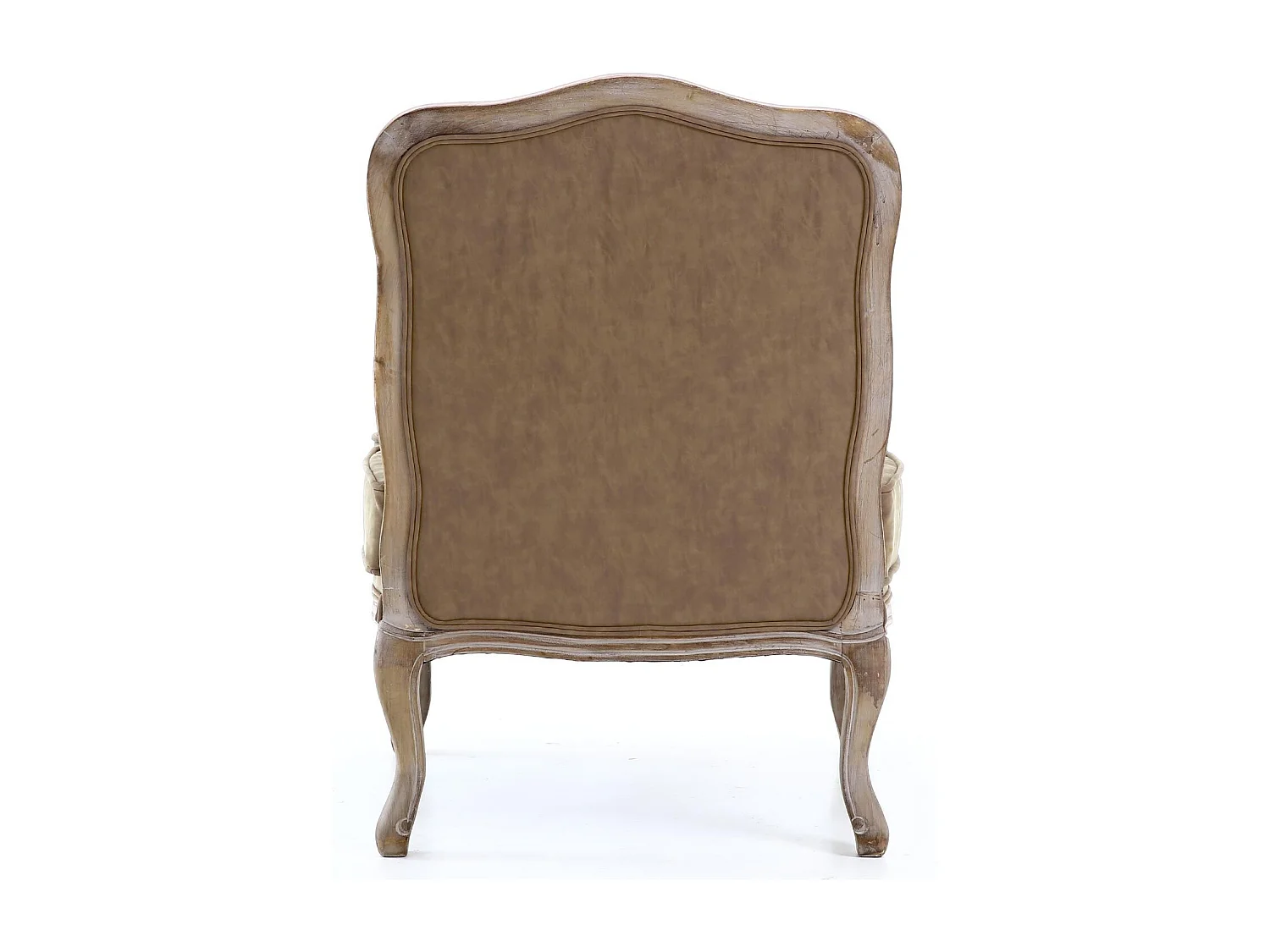 Fauteuil Mambo Simili Taupe