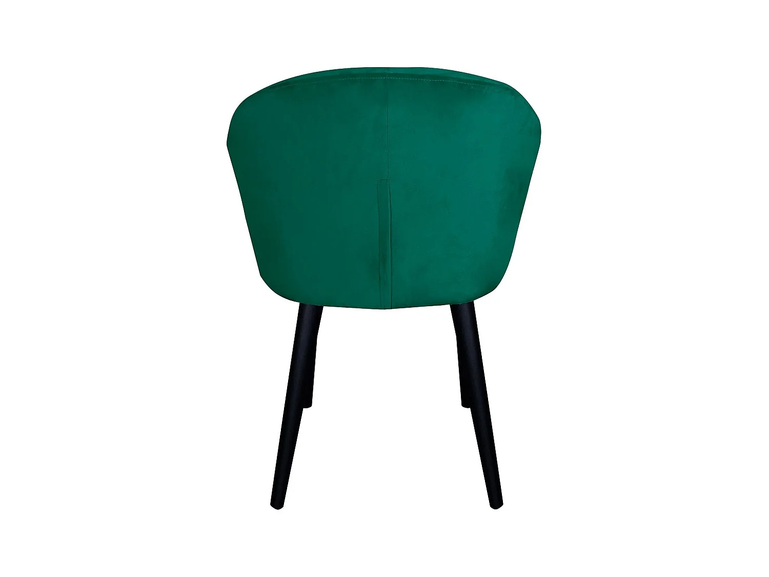 Fauteuil Design en Velours "Glany" 81cm Vert