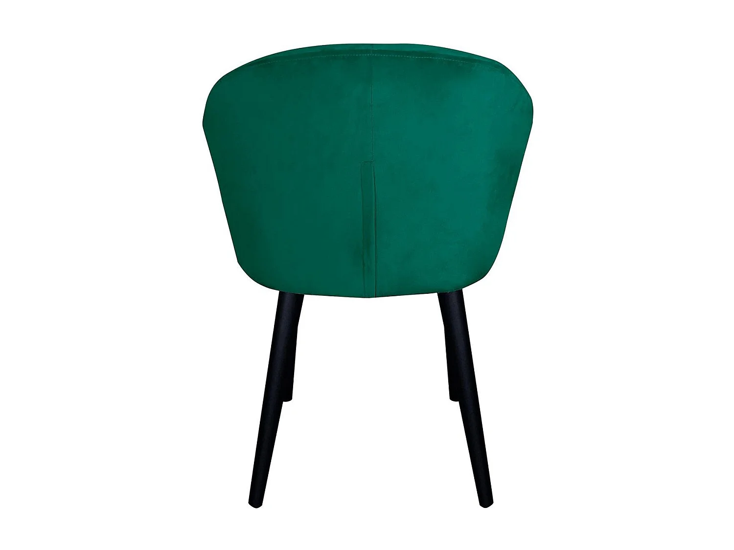 Fauteuil Design en Velours "Glany" 81cm Vert