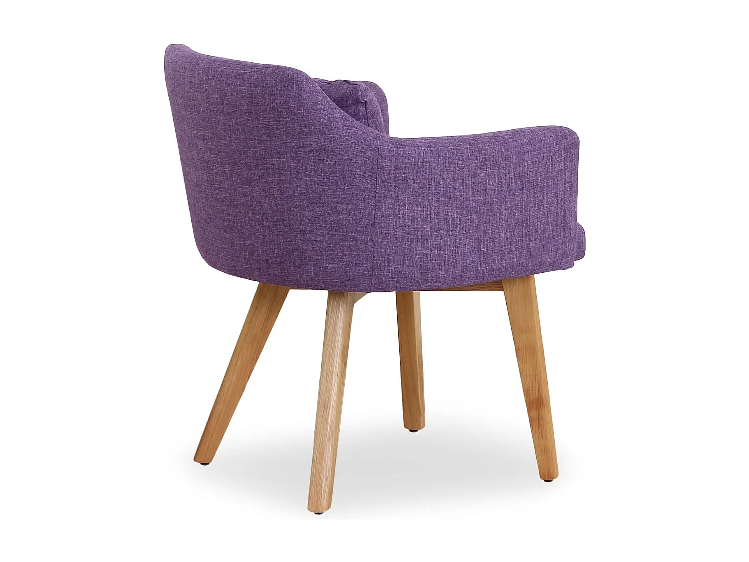 Fauteuil Scandinave "Alan" 70cm Violet