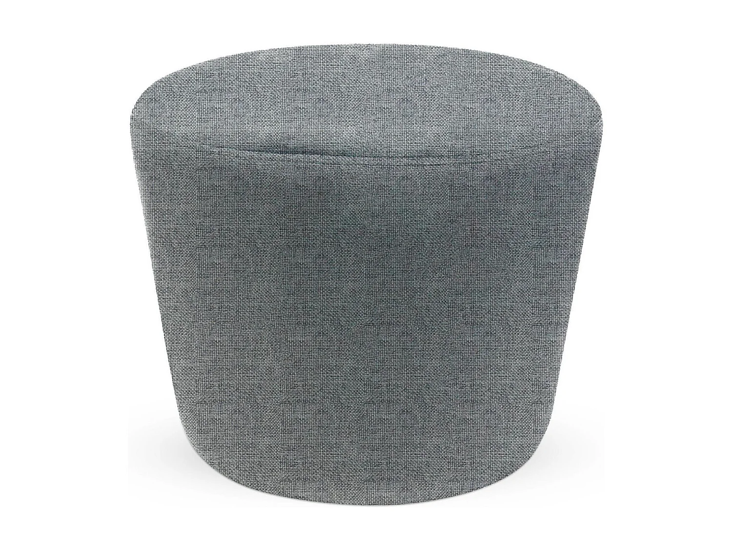 Fauteuil Dongal avec repose-pieds Tissu Gris