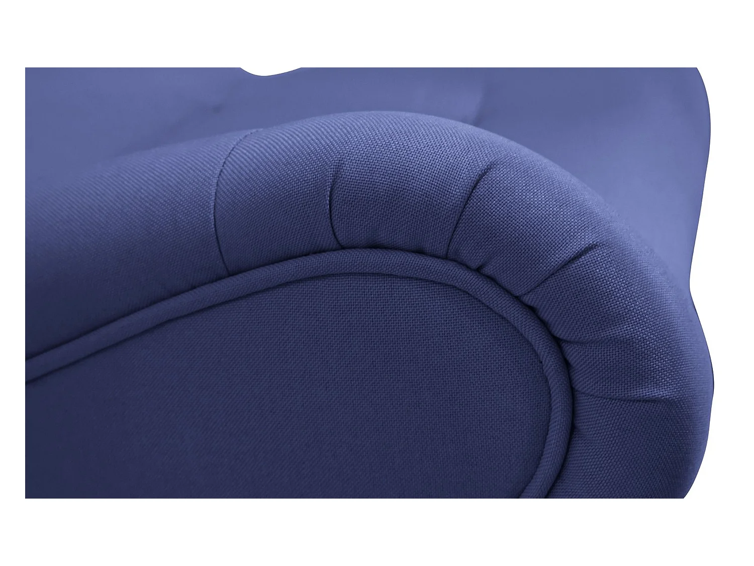 Fauteuil scandinave Romilly Tissu Bleu