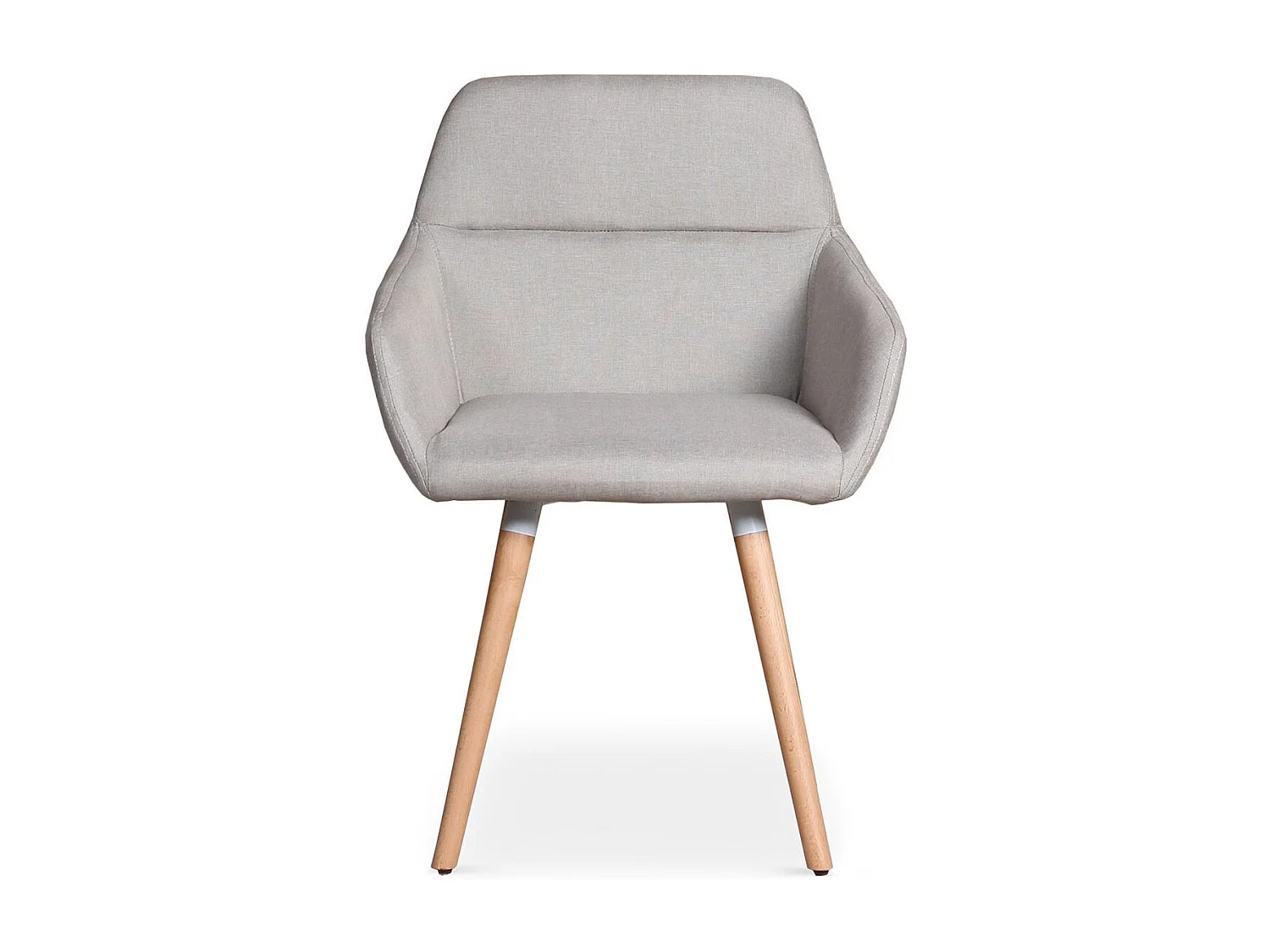 Fauteuil Design Scandinave "Dorcy" 82cm Beige