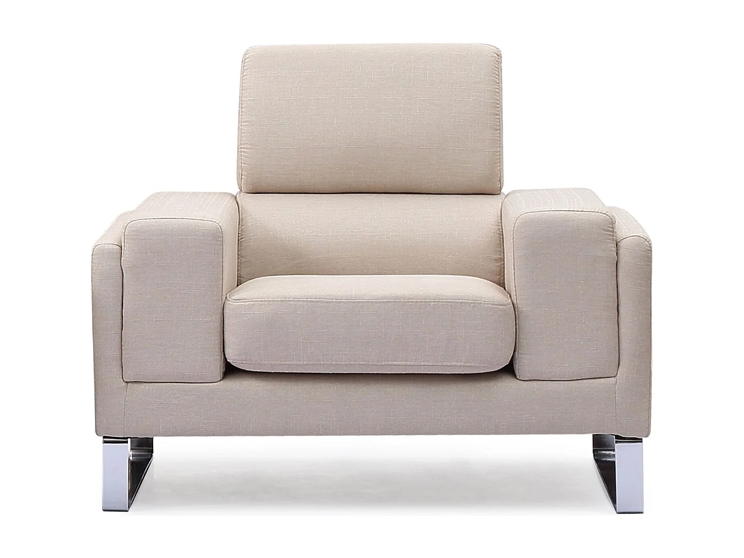 Fauteuil Barth Tissu Beige
