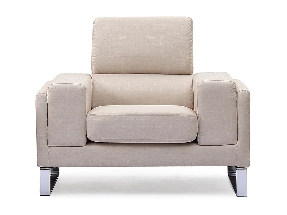 Fauteuil Barth Tissu Beige