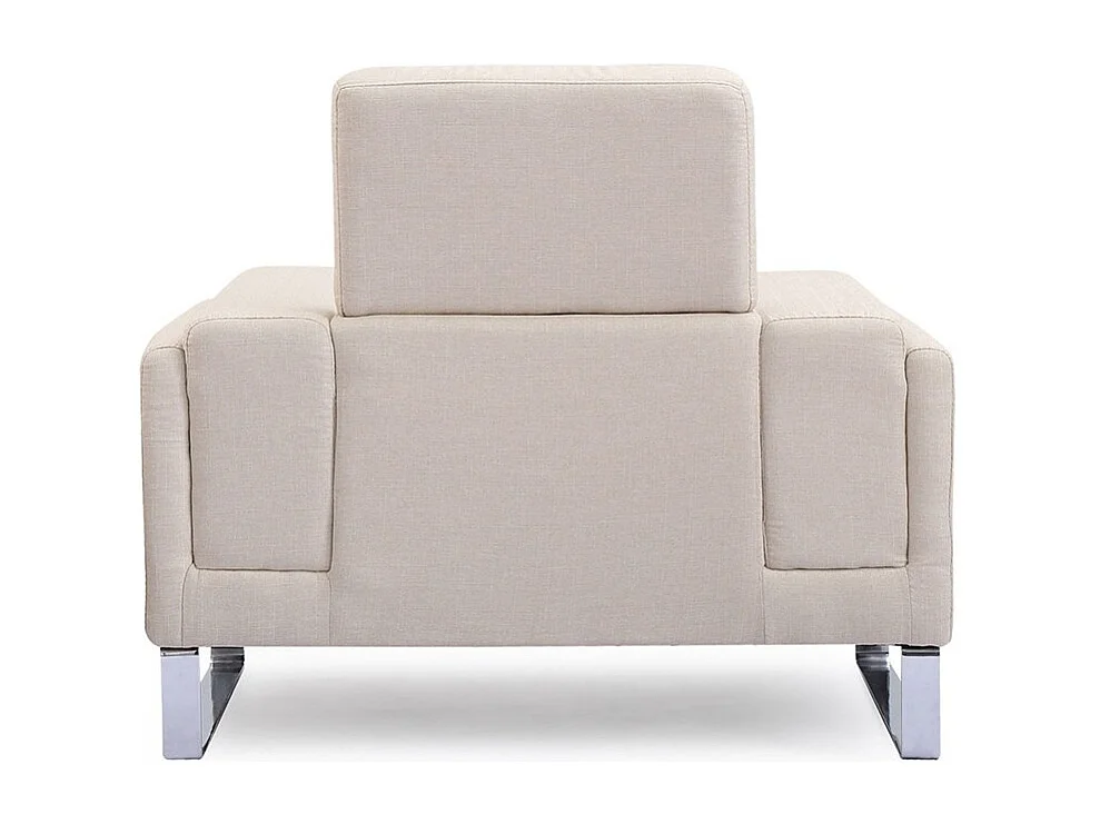Fauteuil Barth Tissu Beige