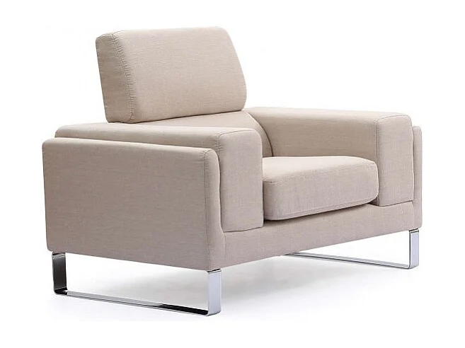 Fauteuil Barth Tissu Beige