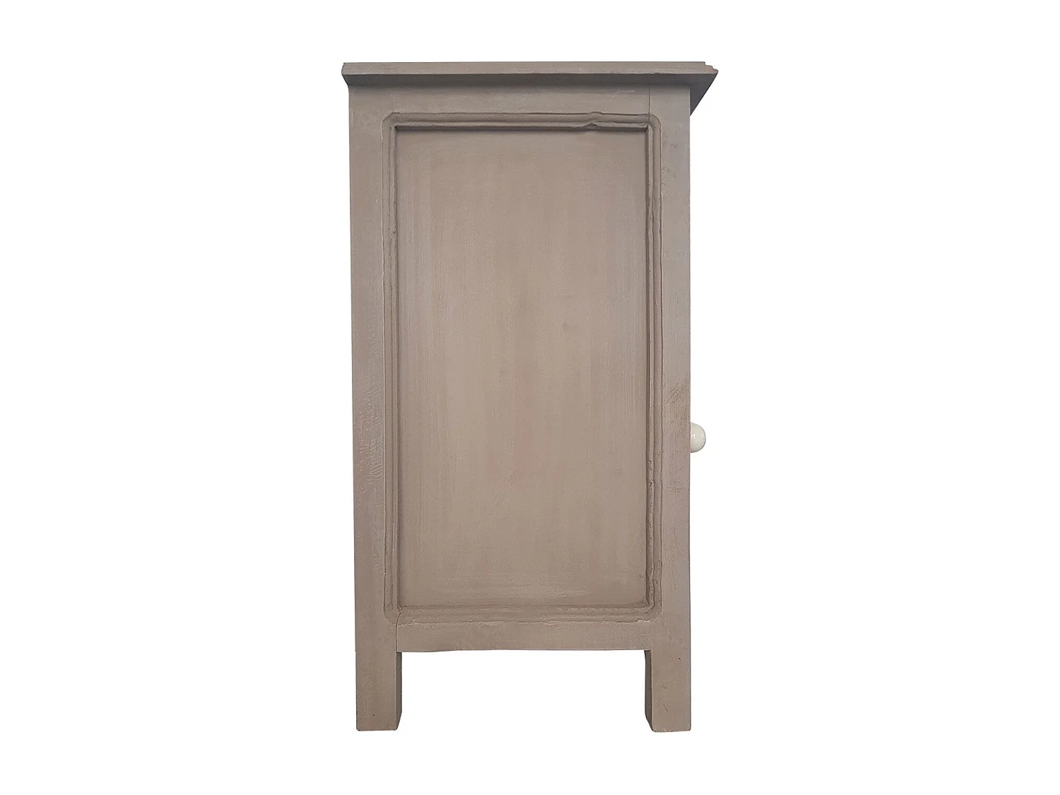 Table de chevet 1 tiroir et 1 porte battante Tasha Marron