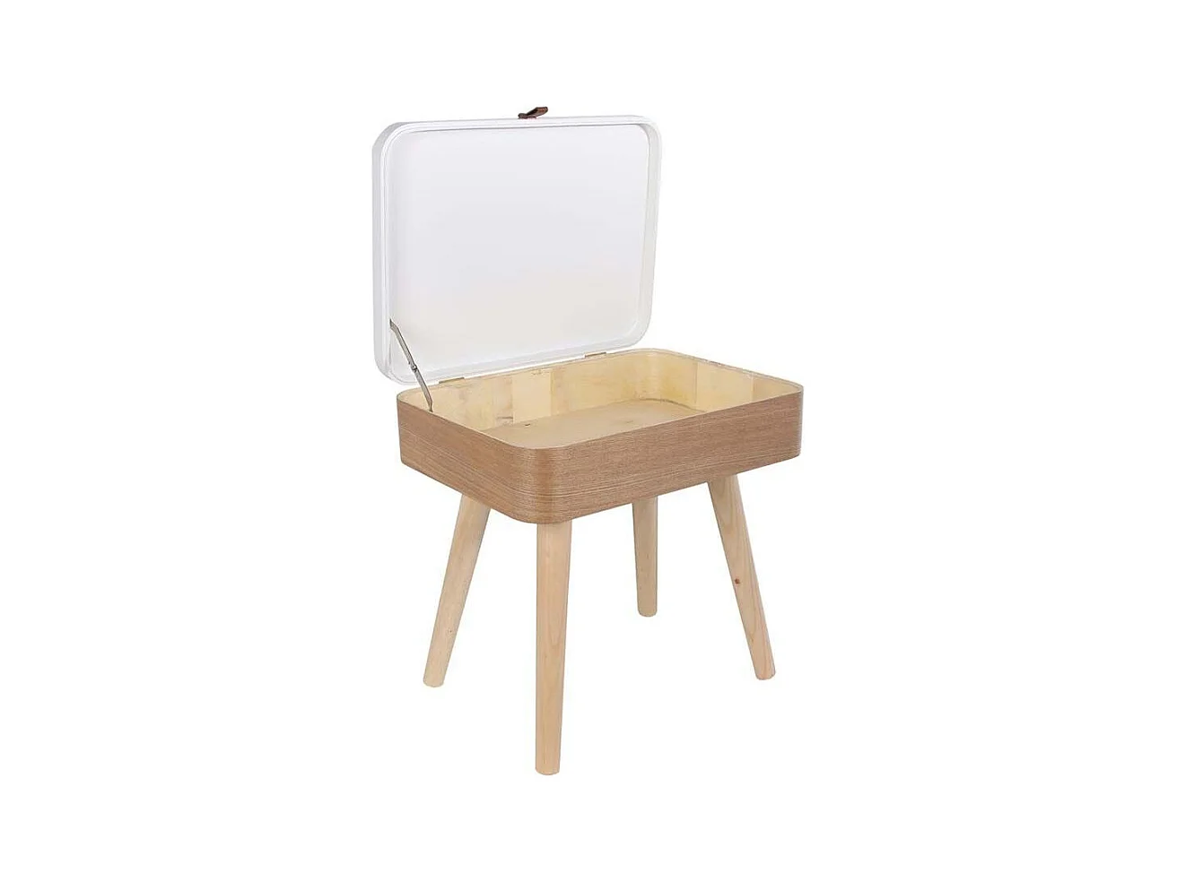 Design-Nachttisch aus Holz "Elin"