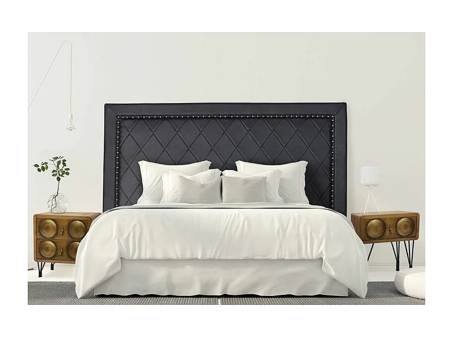 Table de Chevet 2 Tiroirs Bois "Mao" 49cm Naturel