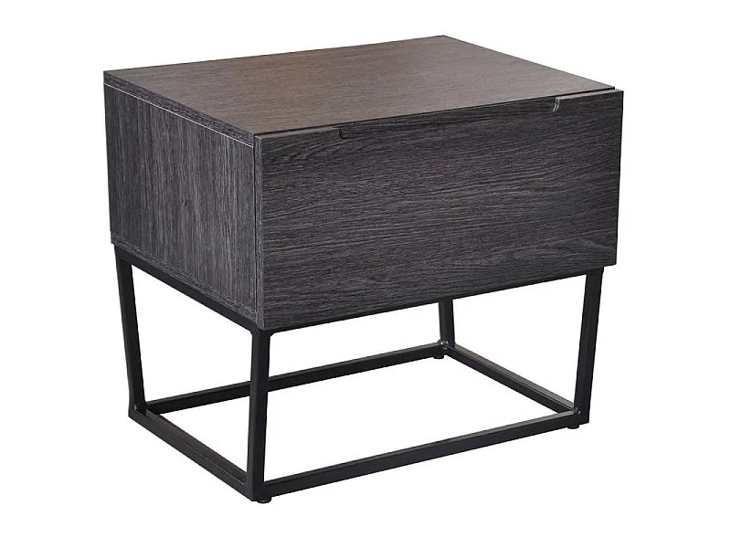 Table de chevet Logam 1 tiroir Vintage