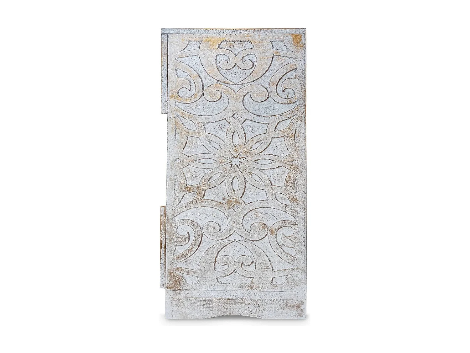 Table de Chevet 2 tiroirs "Orientale" 65cm Or