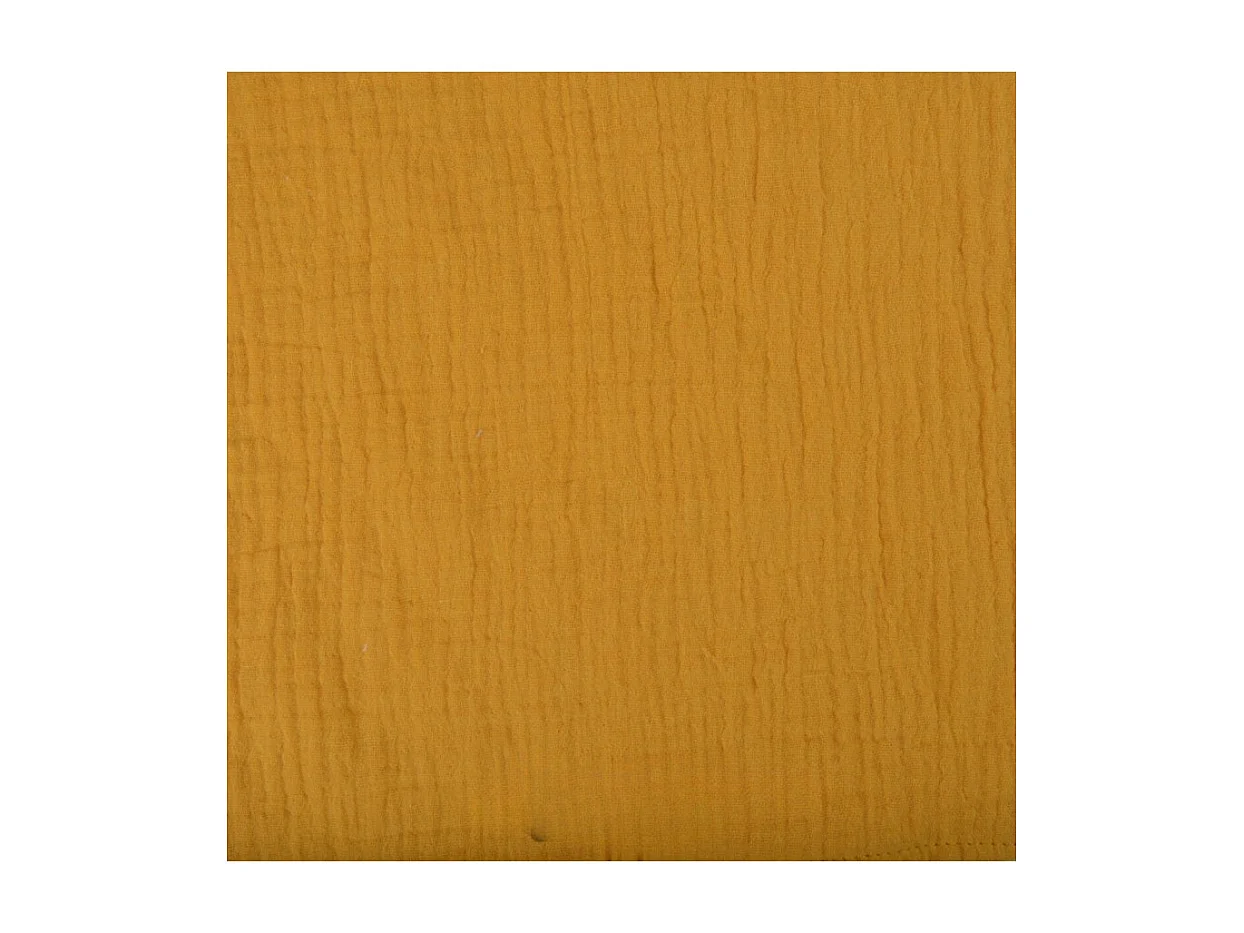 Drap Housse Bébé "Extensible" 70x140cm Moutarde