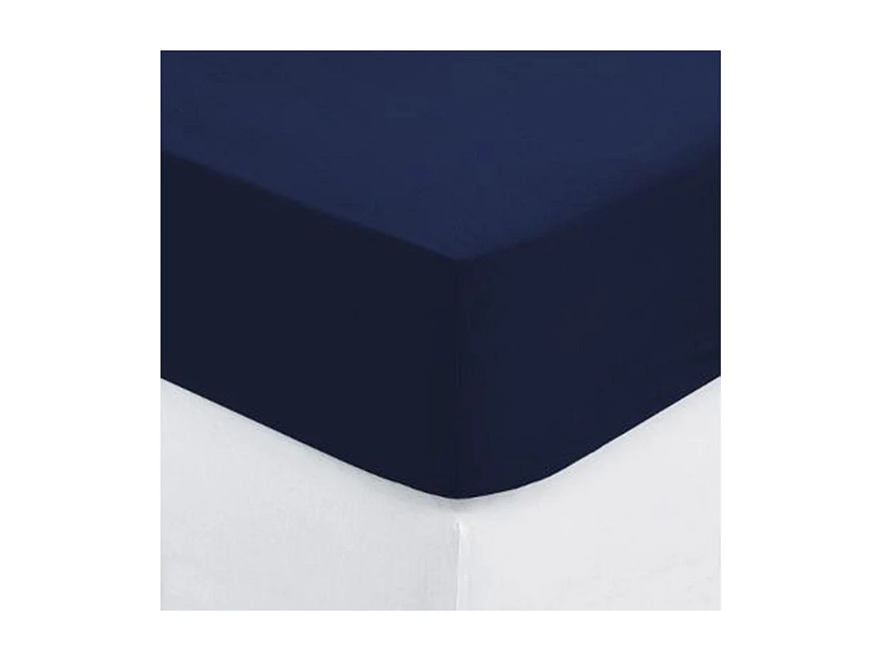 Drap Housse "Intérieur" 140x190cm Encre