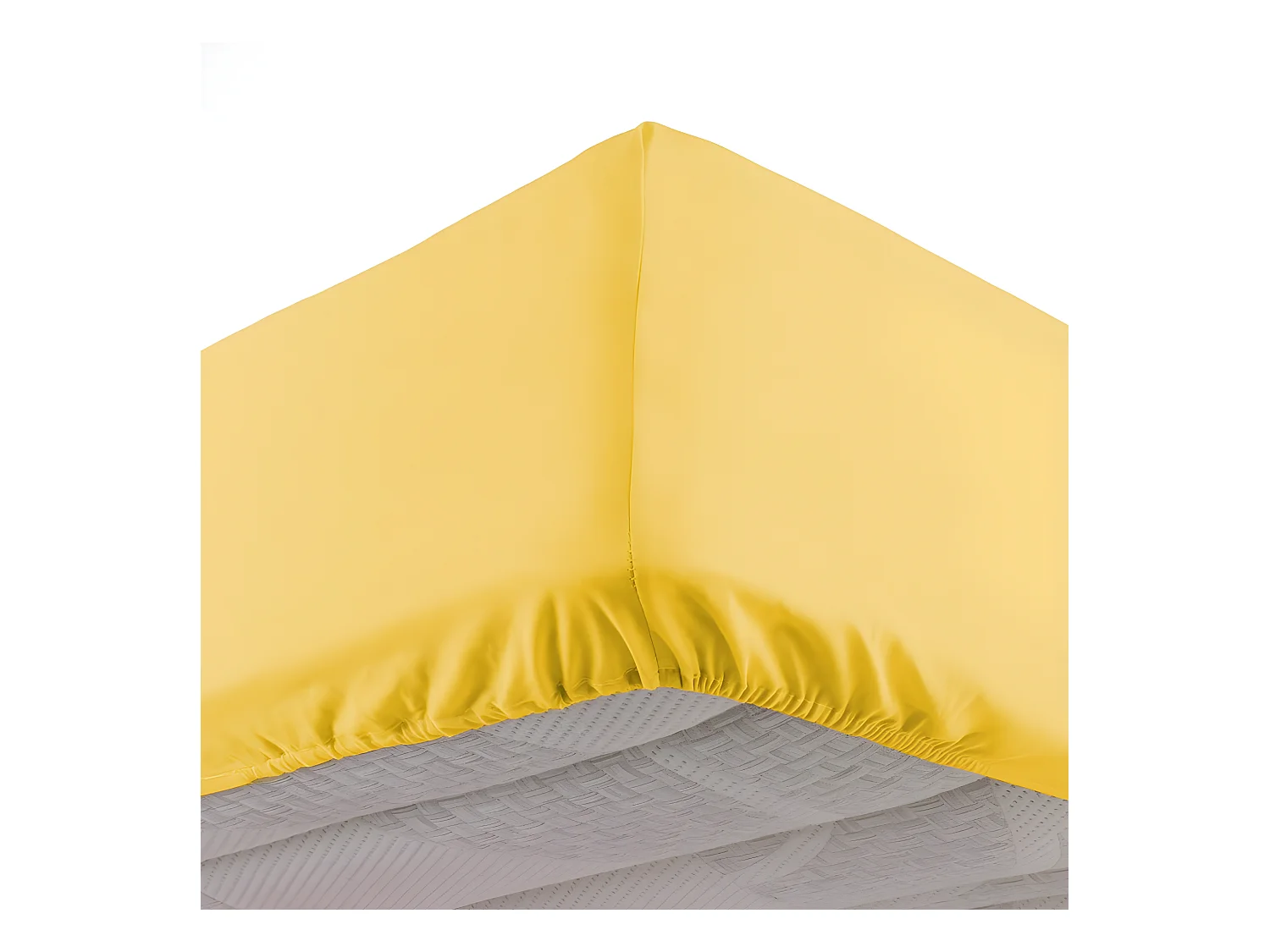 Drap Housse "Lina" 90x190cm Miel