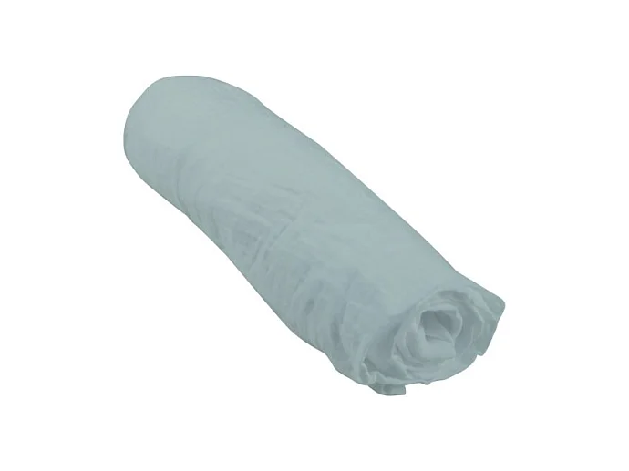 Drap Housse Bébé "Extensible" 70x140cm Vert Céladon