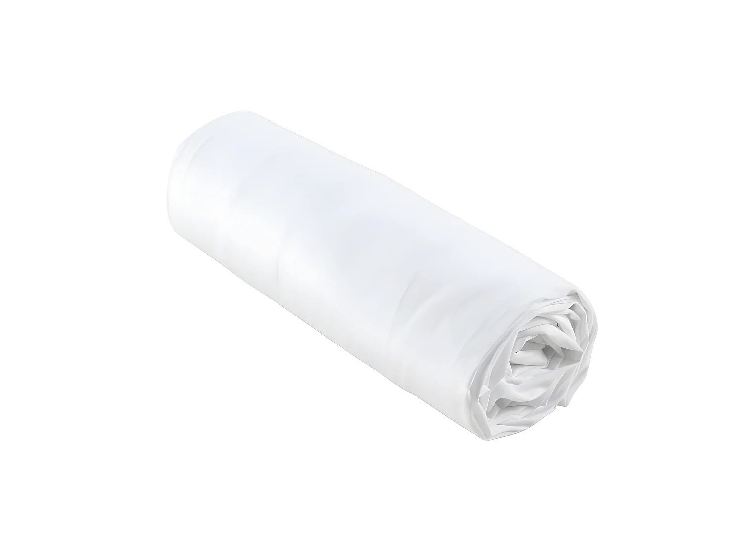 Drap Housse "Percaline" 180x200cm Blanc