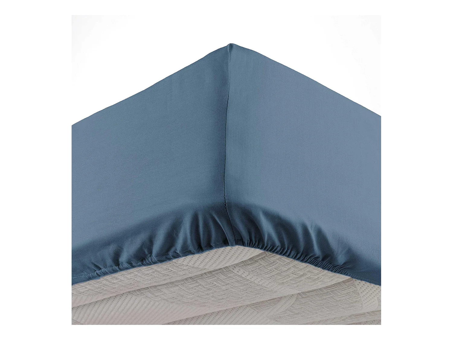 Drap Housse Microfibre "Oscar" 140x190cm Bleu