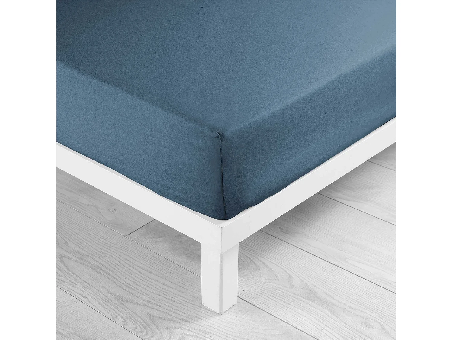 Drap Housse Microfibre "Oscar" 140x190cm Bleu