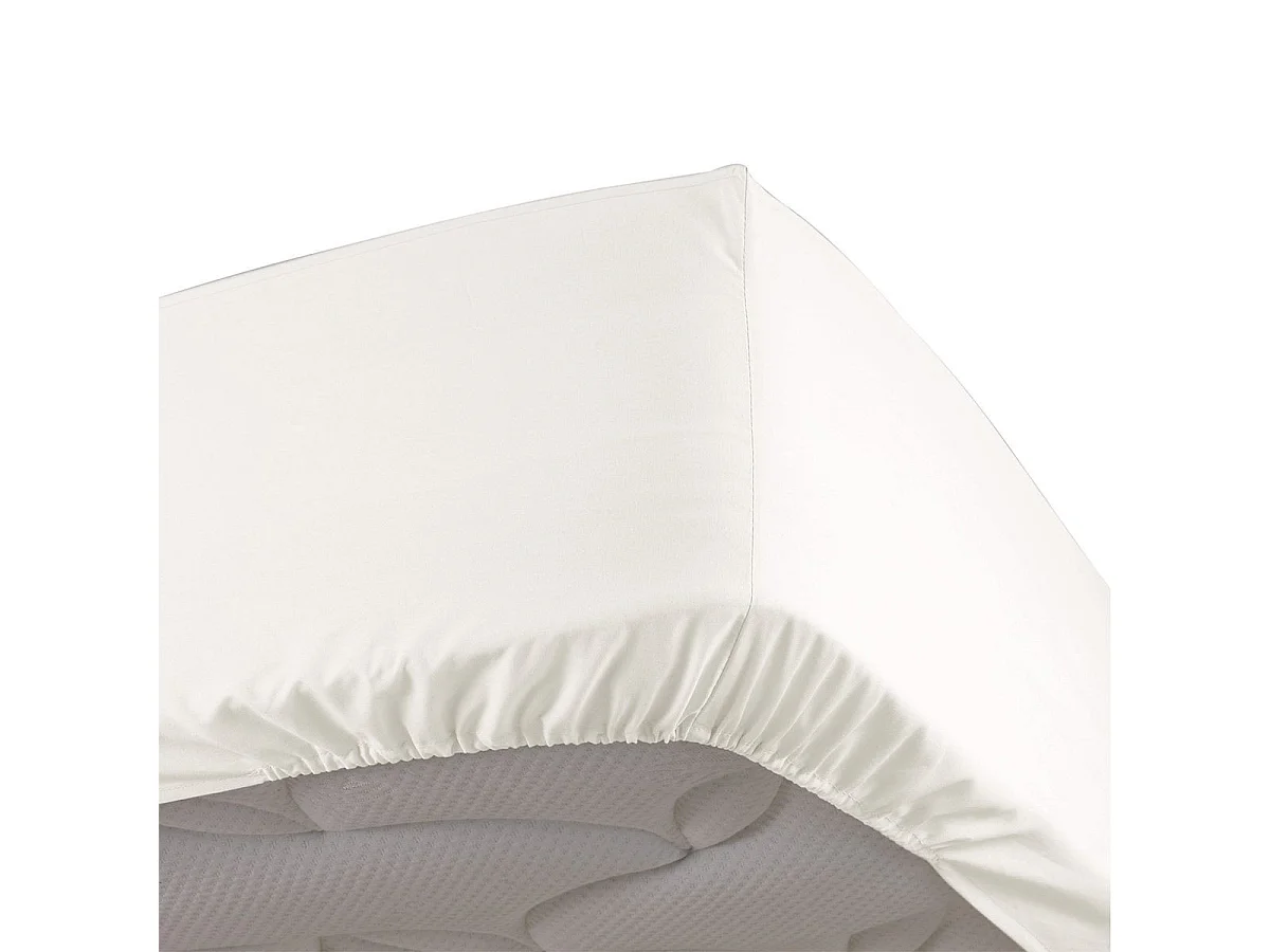 Drap Housse "Percaline" 160x200cm Lin