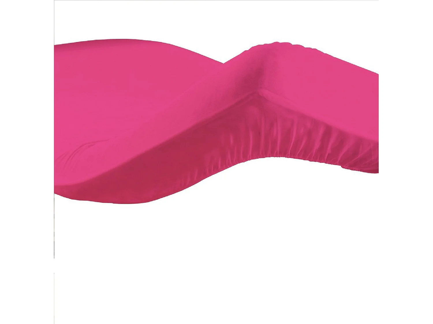 Drap Housse "Lina" 180x200cm Bois de Rose