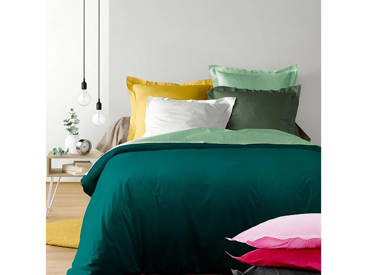 Drap Housse "Lina" 90x190cm Bleu Nuit