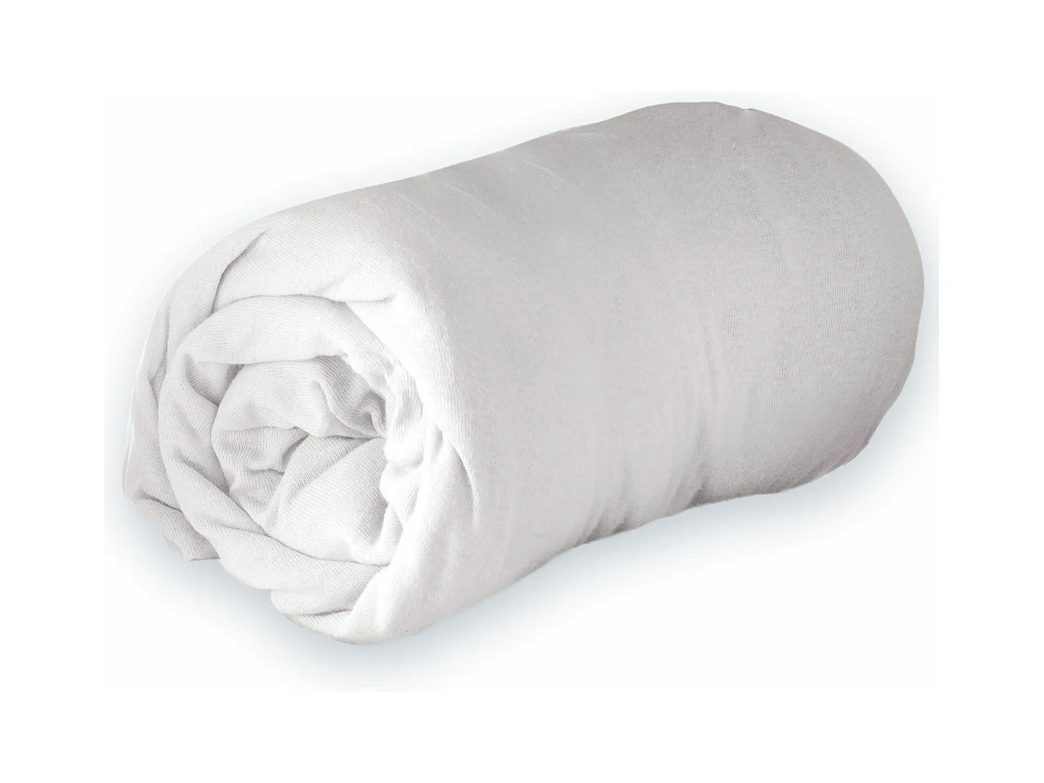 Drap Housse "Jersy" 160x200cm Blanc