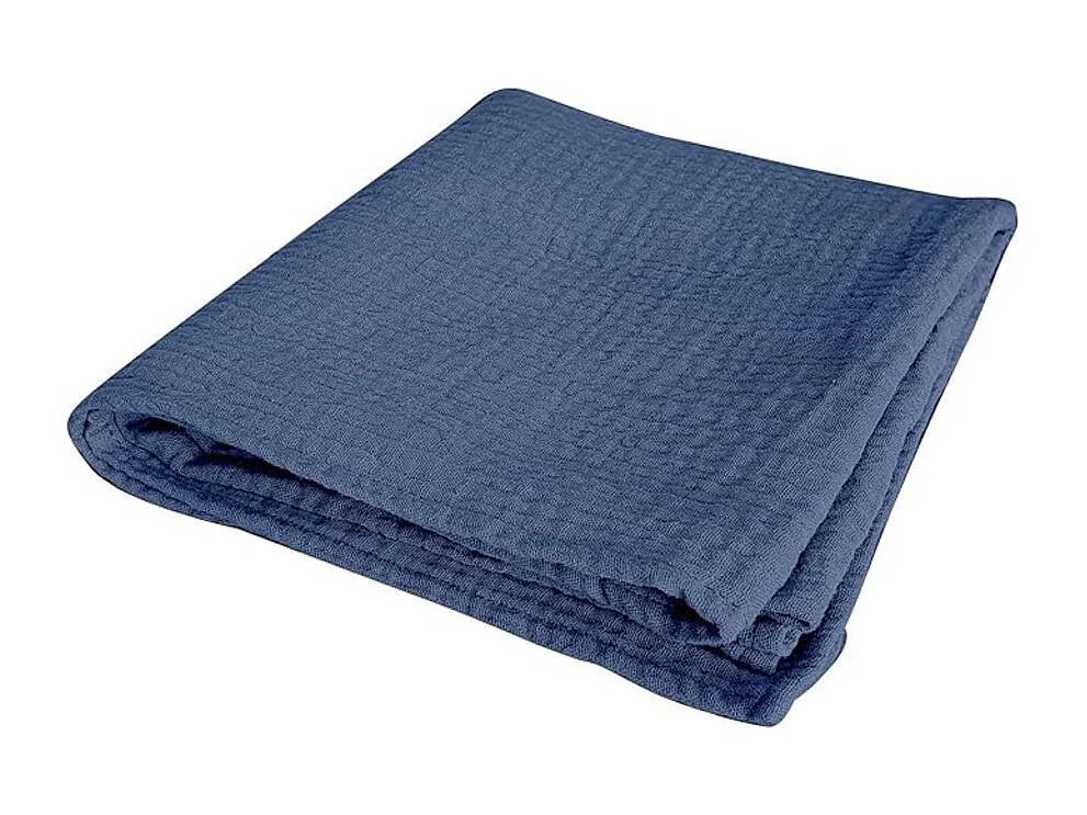 Drap Housse Bébé "Extensible" 70x140cm Bleu Foncé