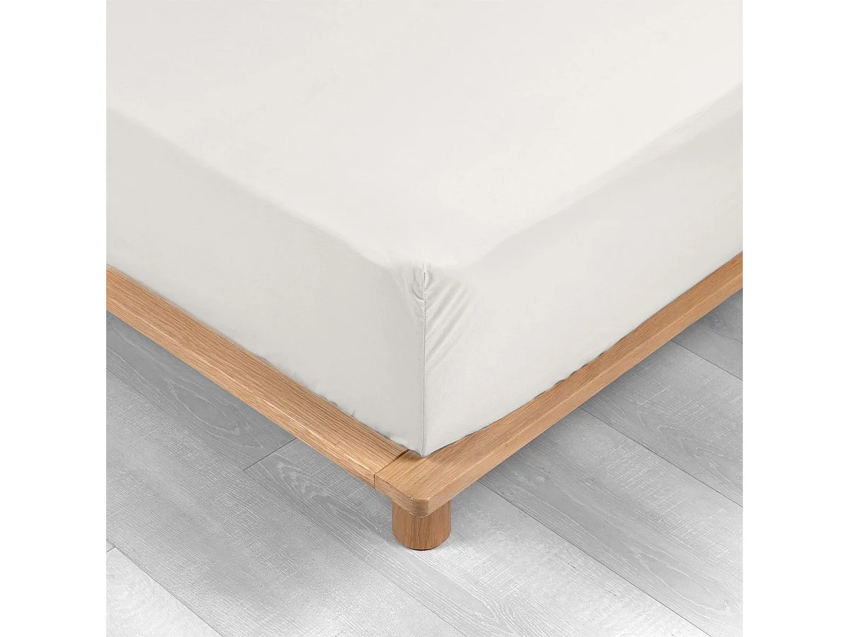 Drap Housse "Percaline" 140x190cm Lin