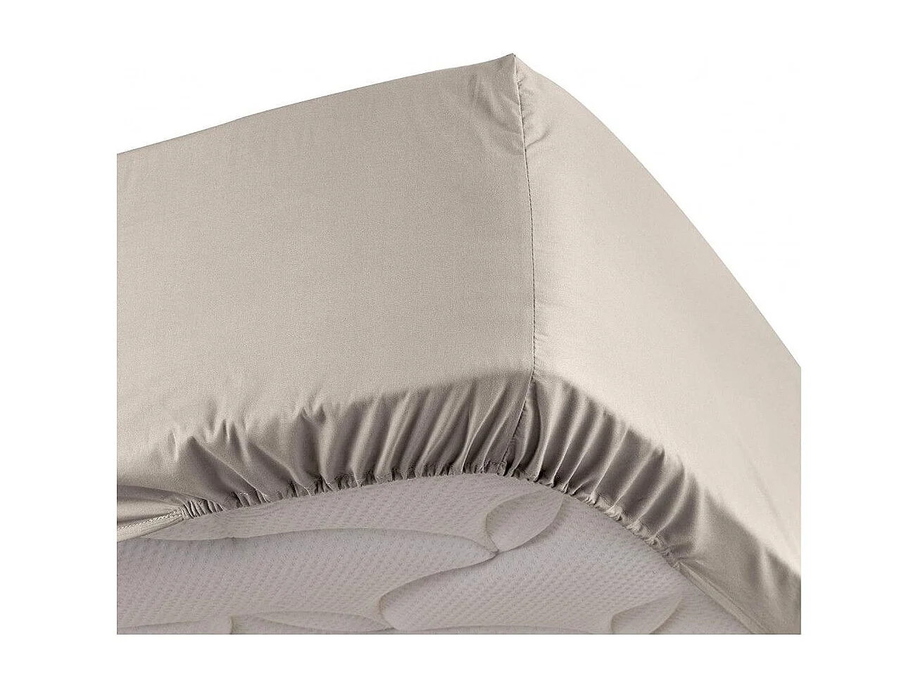 Drap Housse "Percaline" 140x190cm Lin