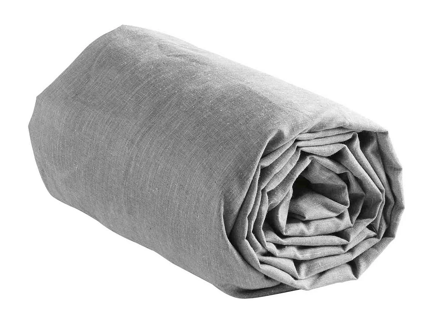 Drap Housse "Actually" 140x190cm Gris