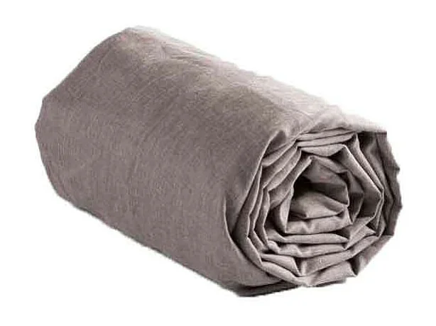 Drap Housse "Actually" 140x190cm Noisette