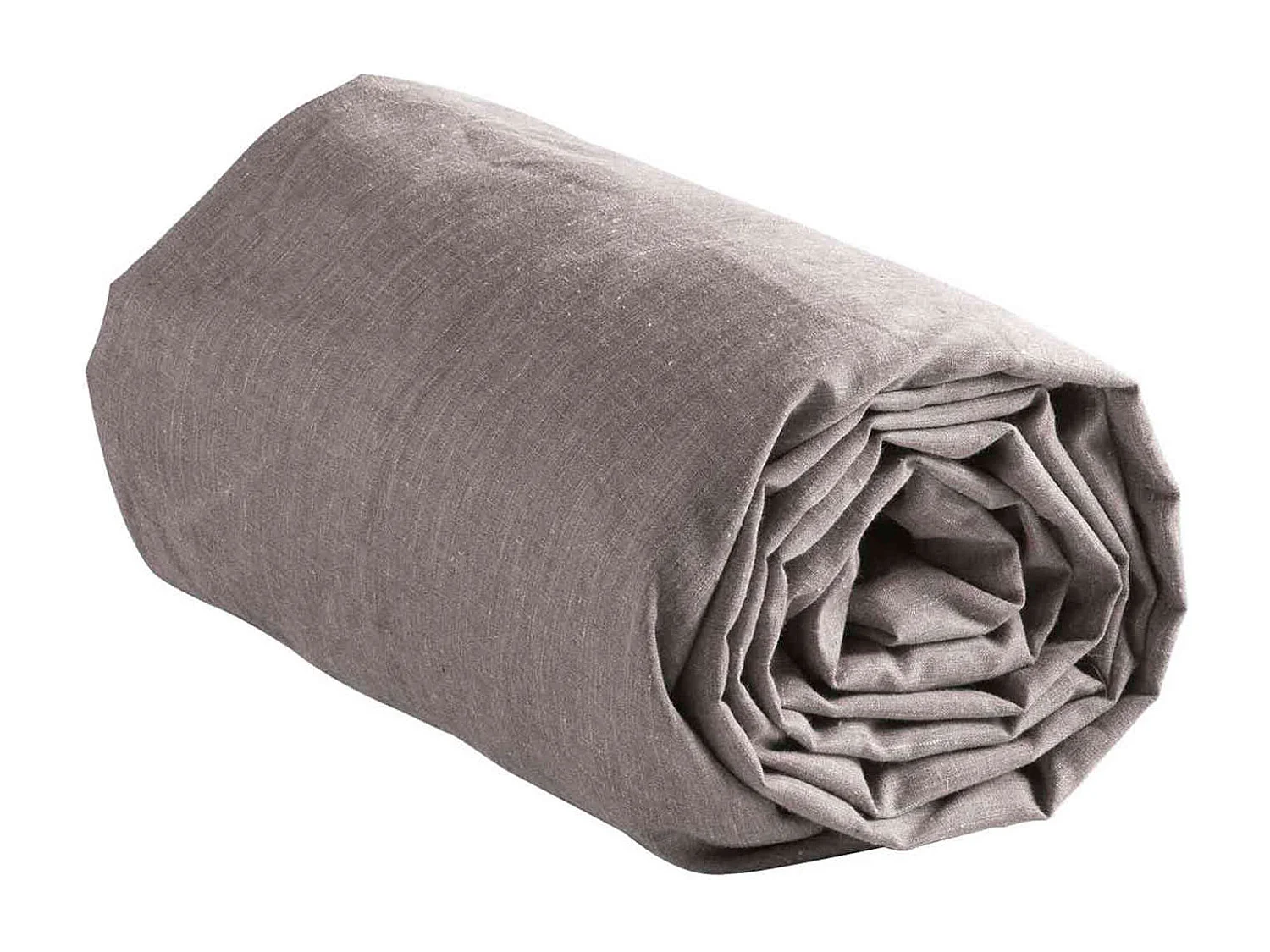 Drap Housse "Actually" 140x190cm Noisette