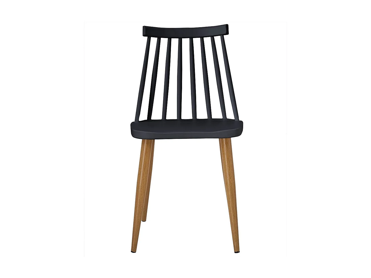 Lot de 2 Chaises Scandinaves "Estelle" 77cm Noir