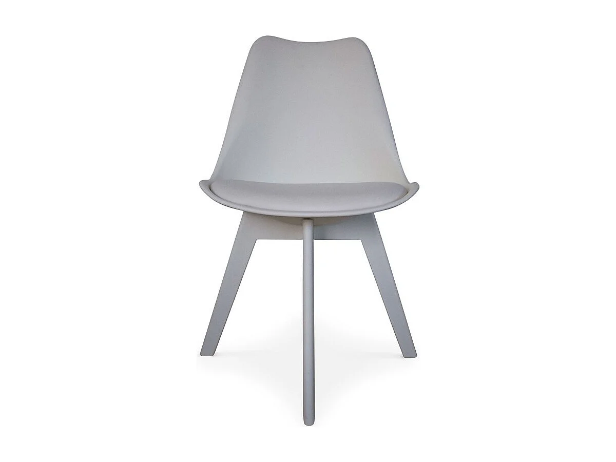 Lot de 2 Chaises Design "Maélia" 82cm Gris