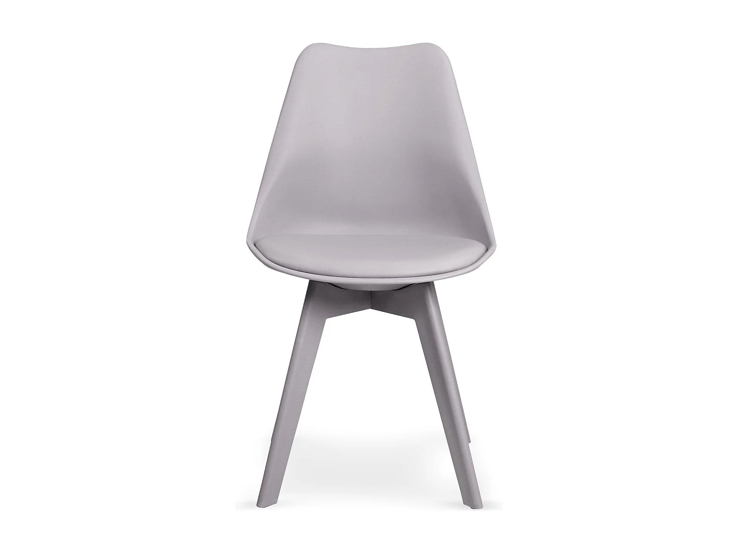 Lot de 2 Chaises Design "Maélia" 82cm Gris