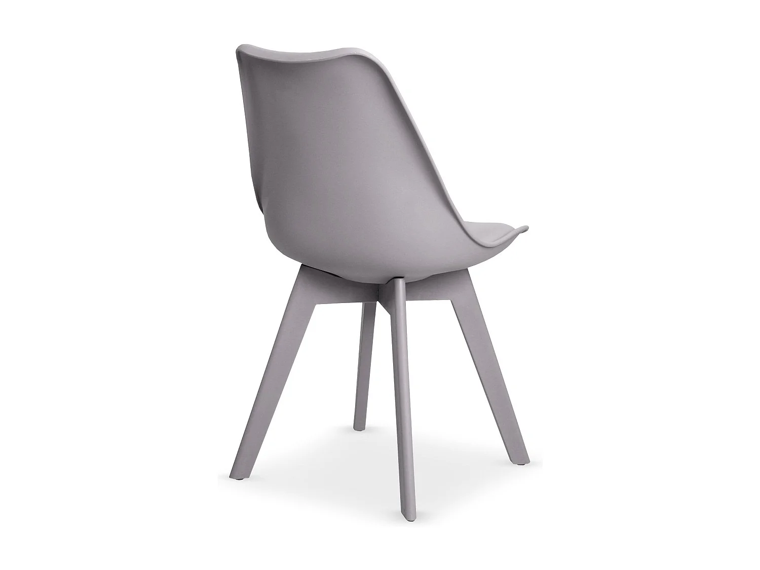 Lot de 2 Chaises Design "Maélia" 82cm Gris