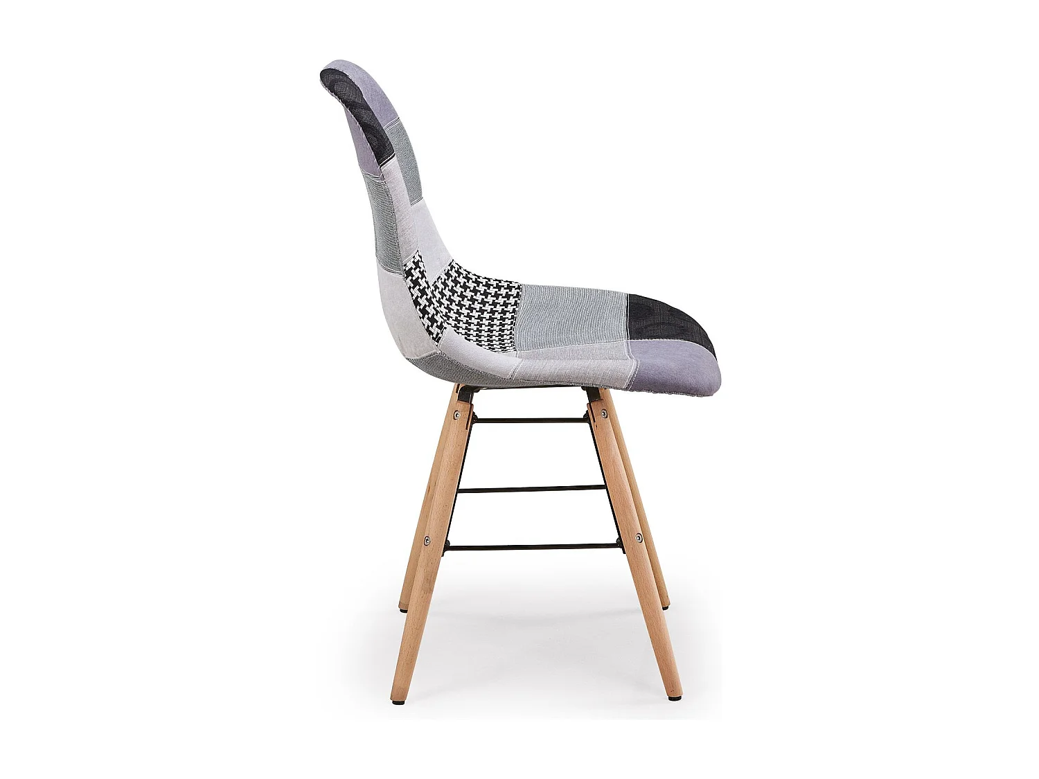 Lot de 2 Chaises Design "Floraz" 82cm Gris