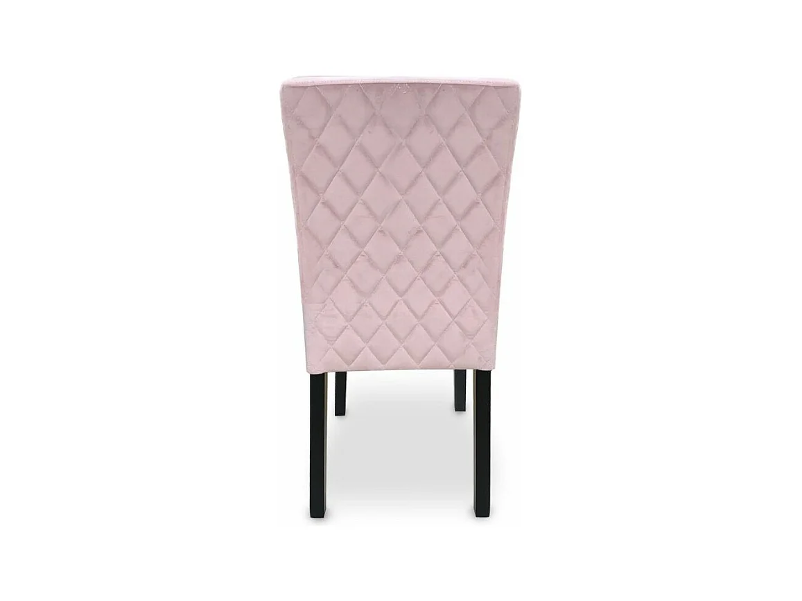Lot de 2 Chaises Design "Shaliman" 89cm Rose