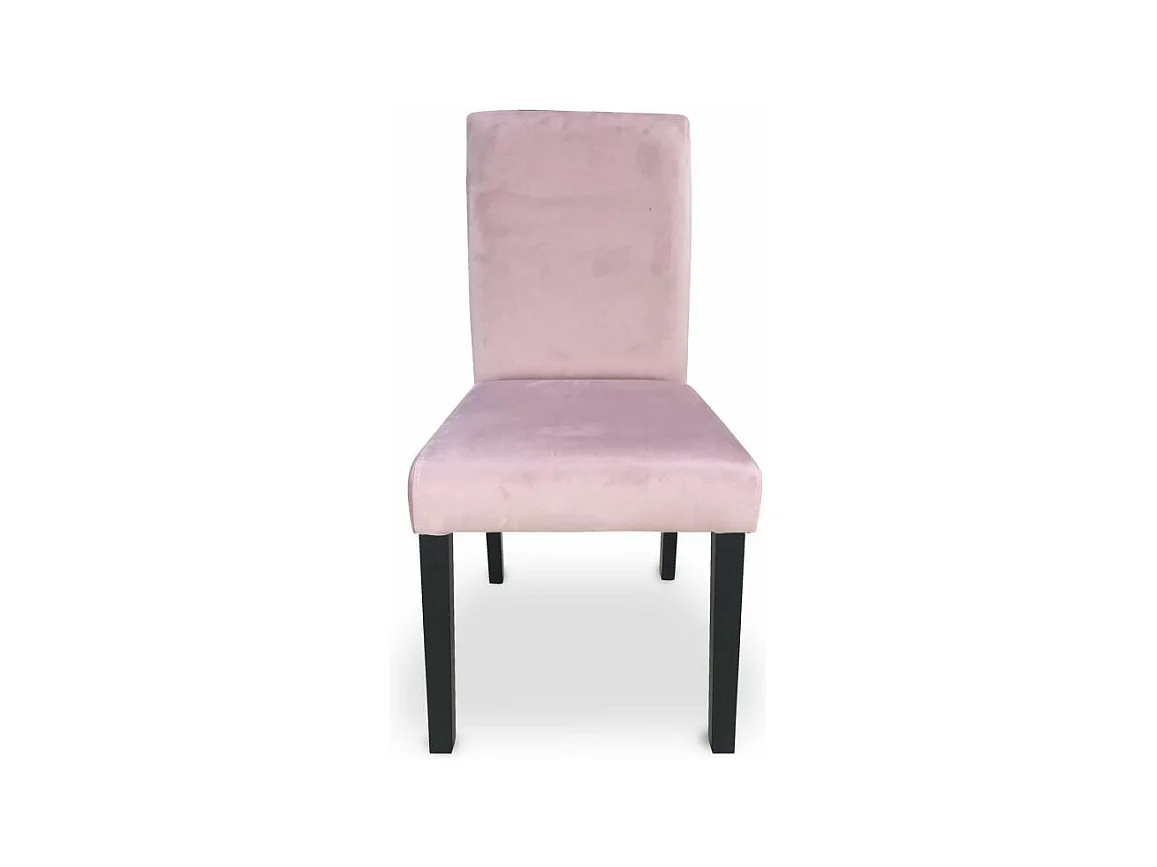Lot de 2 Chaises Design "Shaliman" 89cm Rose