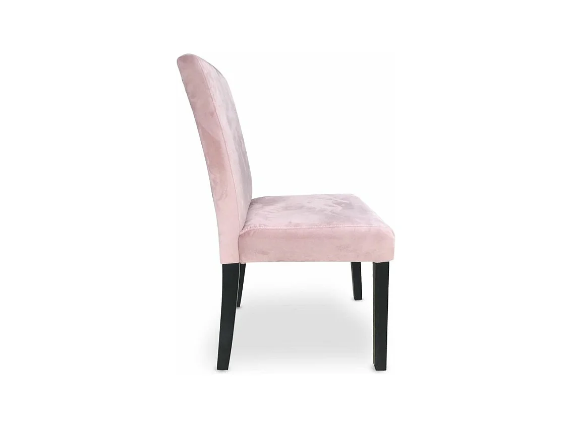 Lot de 2 Chaises Design "Shaliman" 89cm Rose