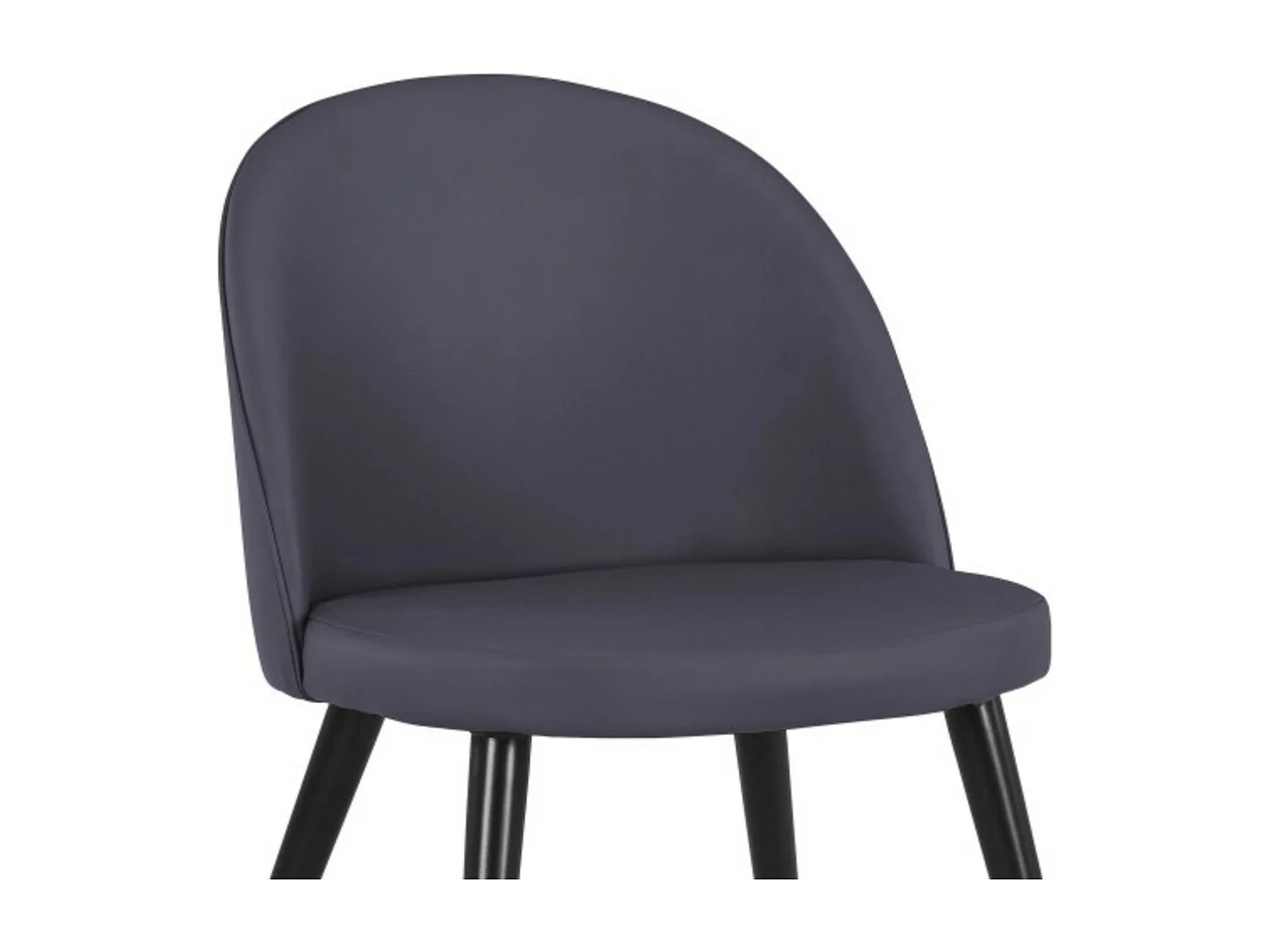 Lot de 4 chaises Maury Simili P.U. Gris