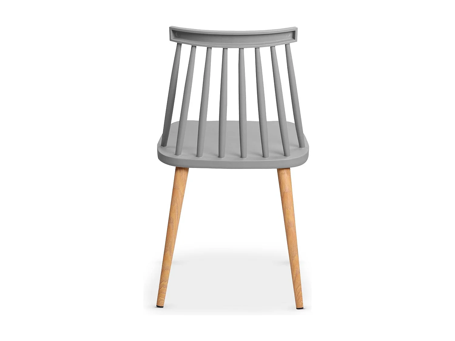 Lot de 2 Chaises Scandinaves "Magnan" 77cm Gris
