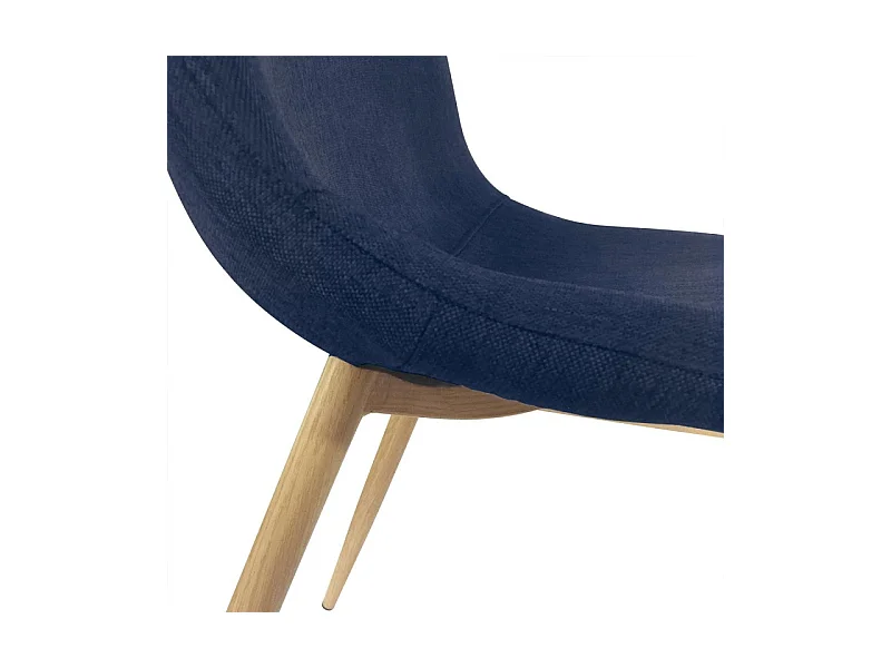 Lot de 4 Chaises Scandinave "Bonnie" 87cm Bleu