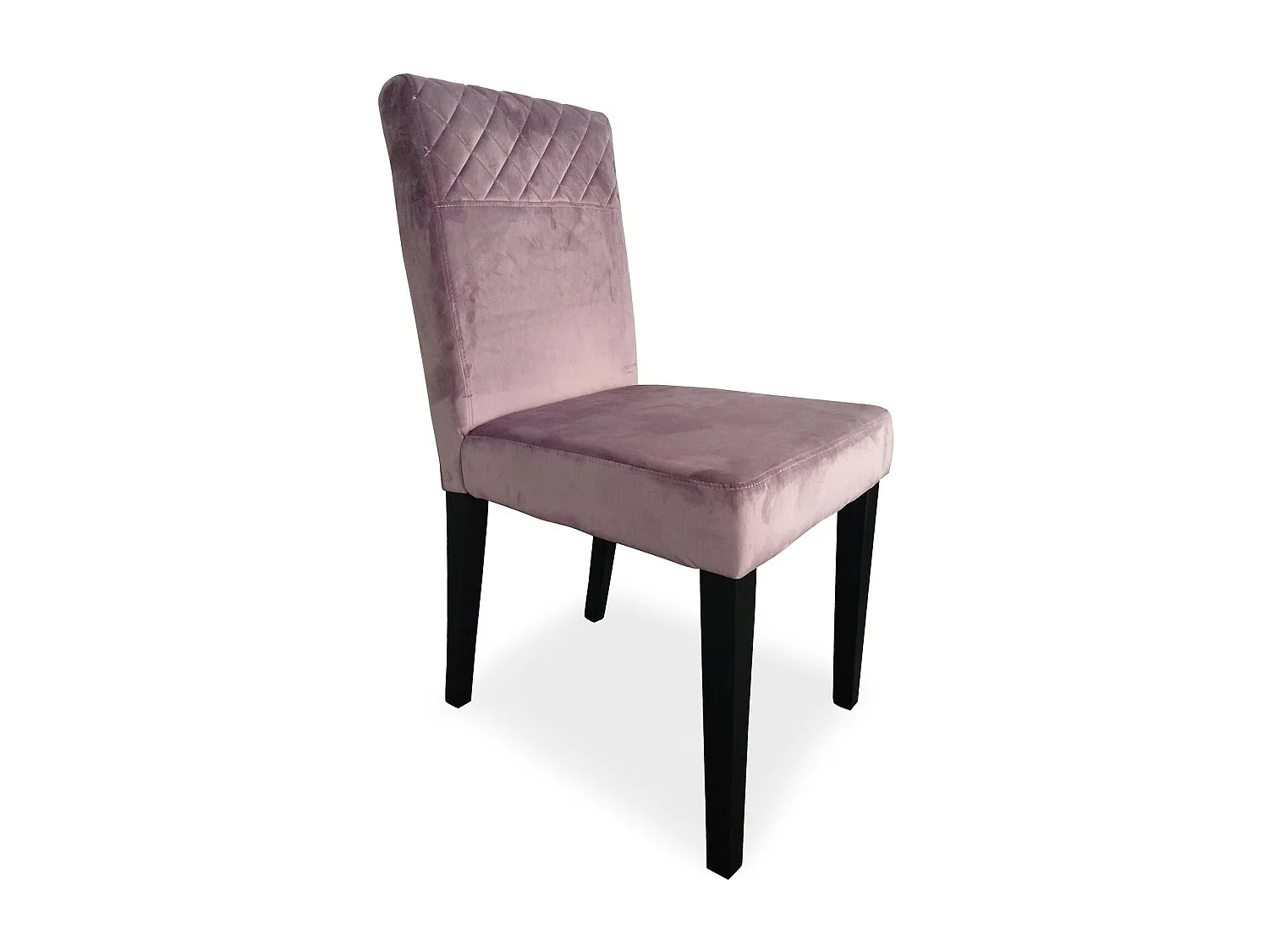 Lot de 2 Chaises Velours "Pipam" 82cm Rose
