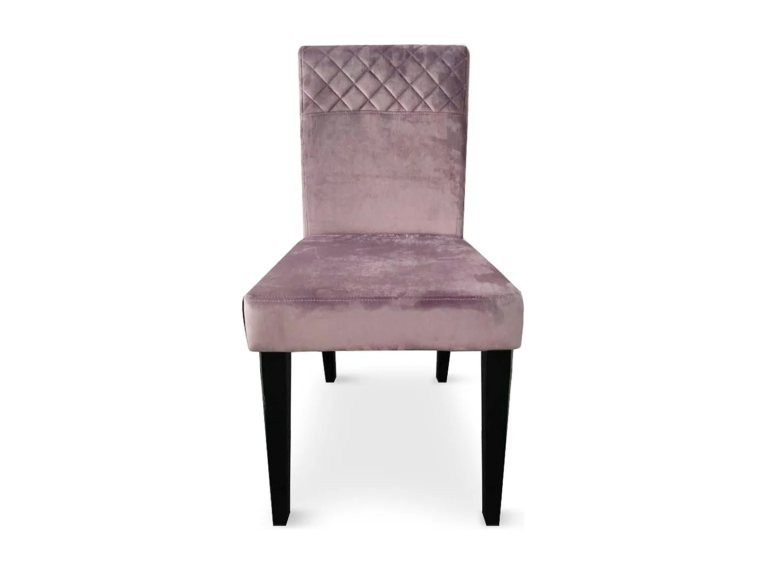 Lot de 2 Chaises Velours "Pipam" 82cm Rose