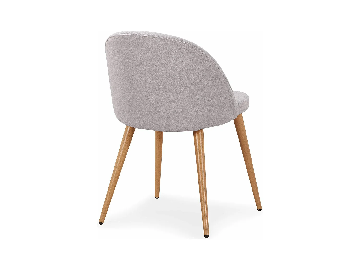 Lot de 4 Chaises Design "Morro" 75cm Gris