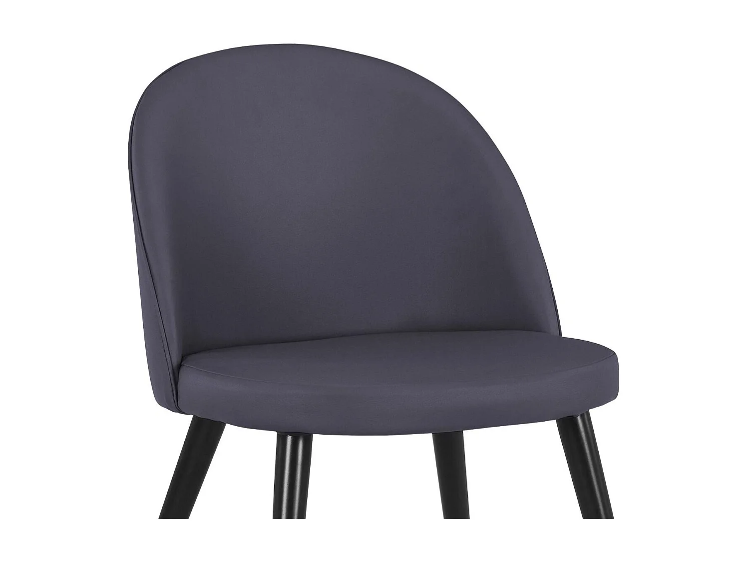 Lot de 2 Chaises Scandinaves "Morro" 78cm Gris